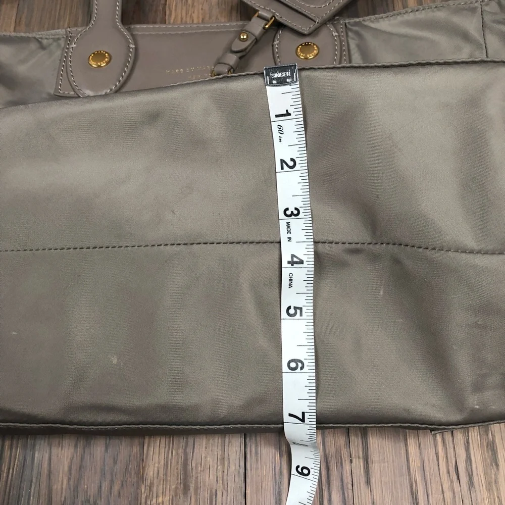 Marc by Marc Jacobs Taupe Nylon Baby Bag
